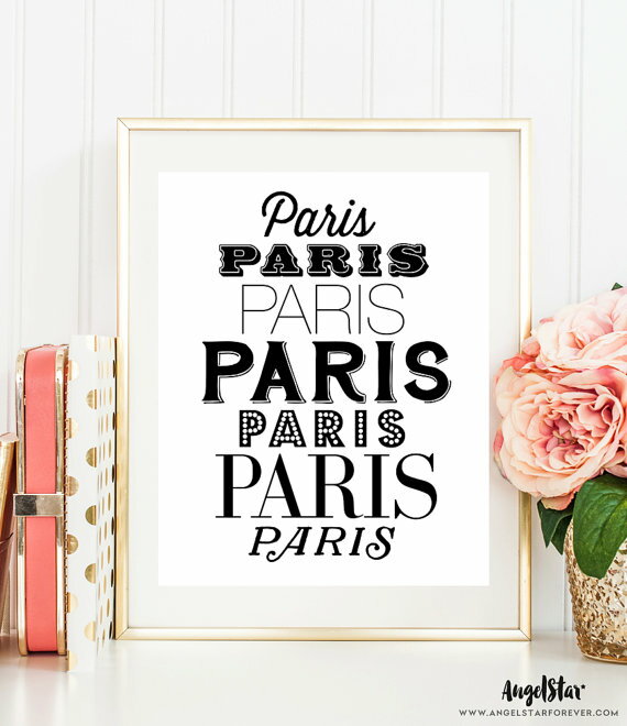 【SALE セール】THE LOVE SHOP | PARIS, PARIS, PARIS | A3 アートプリント/ポスター