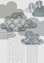【SALE セール】ELOISE RENOUF | LOOKS LIKE RAIN | A3 アートプリント/ポスター 【北欧 シンプル おしゃれ】