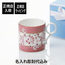 【正規店入荷】【名入れ彫刻代込み】WEDGWOOD ウェッジウッド ワンダーラスト 東京マグ 桜 ボーダーピンク 350ml名前 彫刻 刻印 お祝い プレゼント ギフト 記念日 高級 ブランド 誕生日 母の日 正規品 紙袋付き マグカップ 陶磁器 期間限定 数量限定 電子レンジ可