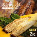 母の日 父の日 うなぎ 浜名湖産 朝じめうなぎ 溶岩焼き 白焼き 2尾 【冷蔵便】 ギフト お中元