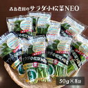サラダ小松菜NEO 50g×8袋セット 野菜 サラダ 小松菜