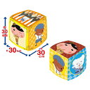 おしりたんてい BOXキューブクッション(A柄・B柄いずれか)