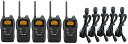 トランシーバー 特定小電力 無線機 ケンウッド インカム☆KENWOOD UTB-10×5 HD-24k2イヤホンマイク×5セット5台 セット