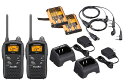 トランシーバー 特定小電力 無線機 インカムケンウッド UTB-10純正急速充電器,バッテリー(UPB-5N・UBC-10) EMC-3Aイヤホンマイク 2セッ...