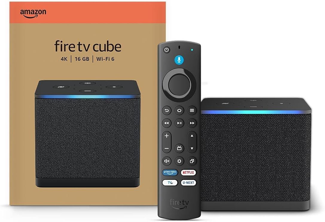 Amazon Fire TV Cube アマゾン ファイアー　スティック　キューブ 第3世代 Alexa対応 ストリーミングメディアプレーヤー 4K Ultra HD Wi-Fi 6E 新品