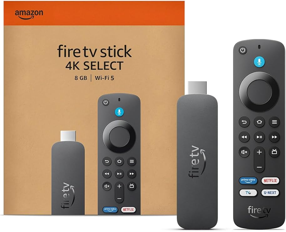 Amazon Fire TV Stick 4K Select 2025年モデル アマゾン ファイアースティック　セレクト Alexa対応 ストリーミングメディアプレーヤー 4K Ultra HD HDR10+