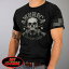 ں߸ˤHot Leathers  Ⱦµ T [Infidel Military Men's T-Shirt] եǥ ߥ꥿꡼ ƹ ۥåȥ쥶 ľ͢! ֥å  ѻ    ץT