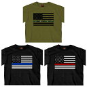 日本未発売 セール価格 ホットレザー 全3色 Thin Camo/Blue/Red Line USA Flag Men 039 s T-Shirt シン カモ/ブルー/レッド ライン USAフラッグ メンズ Tシャツ 半袖 半袖シャツ 米国 HOTLEATHERS 直輸入 星条旗 迷彩 ブラック 黒 プリントT バイクに