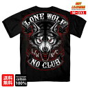 日本未発売 セール価格 米国直輸入 ホットレザー Jumbo Lone Wolf Double Sided Men 039 s T-Shirt ジャンボローンウルフ ダブルサイド メンズ Tシャツ 半袖 ブラック 黒 狼 プリントT Hot Leathers スクリーンプリント 大きいサイズ バイクに