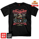 日本未発売 セール価格 米国直輸入 ホットレザー Ol 039 Bikes Whiskey Men 039 s T-Shirt オールドバイクスアンドウィスキー メンズ Tシャツ 半袖 ブラック 黒 クラシック アメリカン プリントT Hot Leathers スクリーンプリント 大きいサイズ バイクに