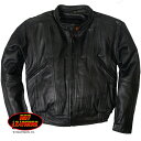 日本未発売 セール価格 ホットレザー Men 039 s Vented Leather Motorcycle Jacket メンズ ベンテッドレザーモーターサイクルジャケット ジッパーベンチレーション 本革 ブラック 黒 米国直輸入 大きいサイズ 38インチ