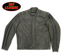 日本未発売 セール価格 ホットレザー MEN’S DISTRESS GREY ‘CAFÉ RACER 039 BIKER LEATHER MOTORCYCLE JACKET メンズ グレー「カフェレーサー」バイカーレザーモーターサイクルジャケット 本革 米国直輸入 大きいサイズ 3XL