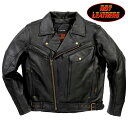 日本未発売 セール価格 ホットレザー Men’s Leather Side Belt Leather Jacket メンズサイドベルトレザージャケット ディープポケット 本革 ブラック 黒 米国直輸入 大きいサイズ 6サイズ