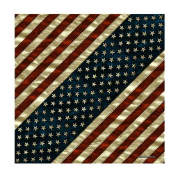 日本未発売!米国直輸入! ホットレザー [Distressed American Flag Bandana] ディストレスト アメリカンフラッグ バンダナ! ヘッドラップやスカーフに! ヘルメットインナー インナーキャップ 海賊巻 正方形 バイクに! お弁当包み 星条旗 ネッカチーフ