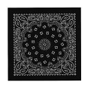 【送料無料!】日本未発売!米国直輸入! ホットレザー [Classic Paisley Bandana] クラシック ペーズリー バンダナ! 全10色! ヘッドラップやスカーフに! ヘルメットインナー インナーキャップ 海賊巻 正方形 バイクに! お弁当包み ネッカチーフ コットン バイカー