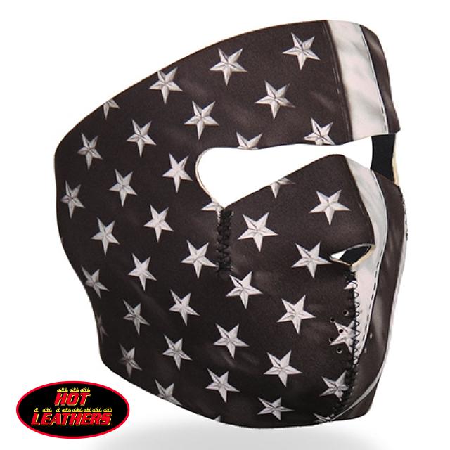 日本未発売!米国直輸入!セール価格! ホットレザー [Black and White Flag Face Mask] ブラック＆ホワイト・フラッグ…