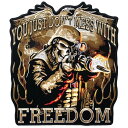 日本未発売 セール価格 ホットレザー 選べる2サイズ Skull Soldier Patch スカル ソルジャー ワッペン 骸骨 パッチ 米国バイカー専門アパレルブランド ホットレザーから直輸入 ウェアのカスタムに 布製 アイロン対応 サイズ大小