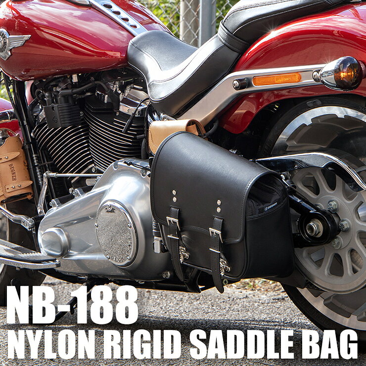 正規品 [DEGNER NYLON RIGID BAG /NB-188-BK] デグナー ナイロンリジッドバッグ！ ...