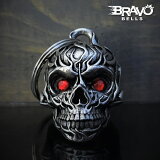 ƹ Bravo Bells    ե쥤 3D ٥ [Flame Skull] ֥ܡ٥ Made In USA  ȤƥХؤ̤ʥեȤ! Х ȥХ  ꡼ ۥ  ǥ٥ Guardian Bell