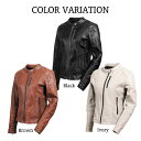 正規品 [DEGNER LADIES' LEATHER JACKET /FR20SJ-9] デグナー 本革 レディースレザージャケット！ 全3色！ 選べる3サイズ！ 3