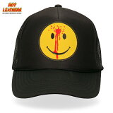 Hot Leathers å ϥå Х [Trucker Hat Smiley Face Bullet] ޥޡ ˥ޡ ֥å  å ʥåץХåĴ ١ܡ륭å ȥåϥå ˹ ˹ ƹۥåȥ쥶ľ͢ ȥХ ġ Х!