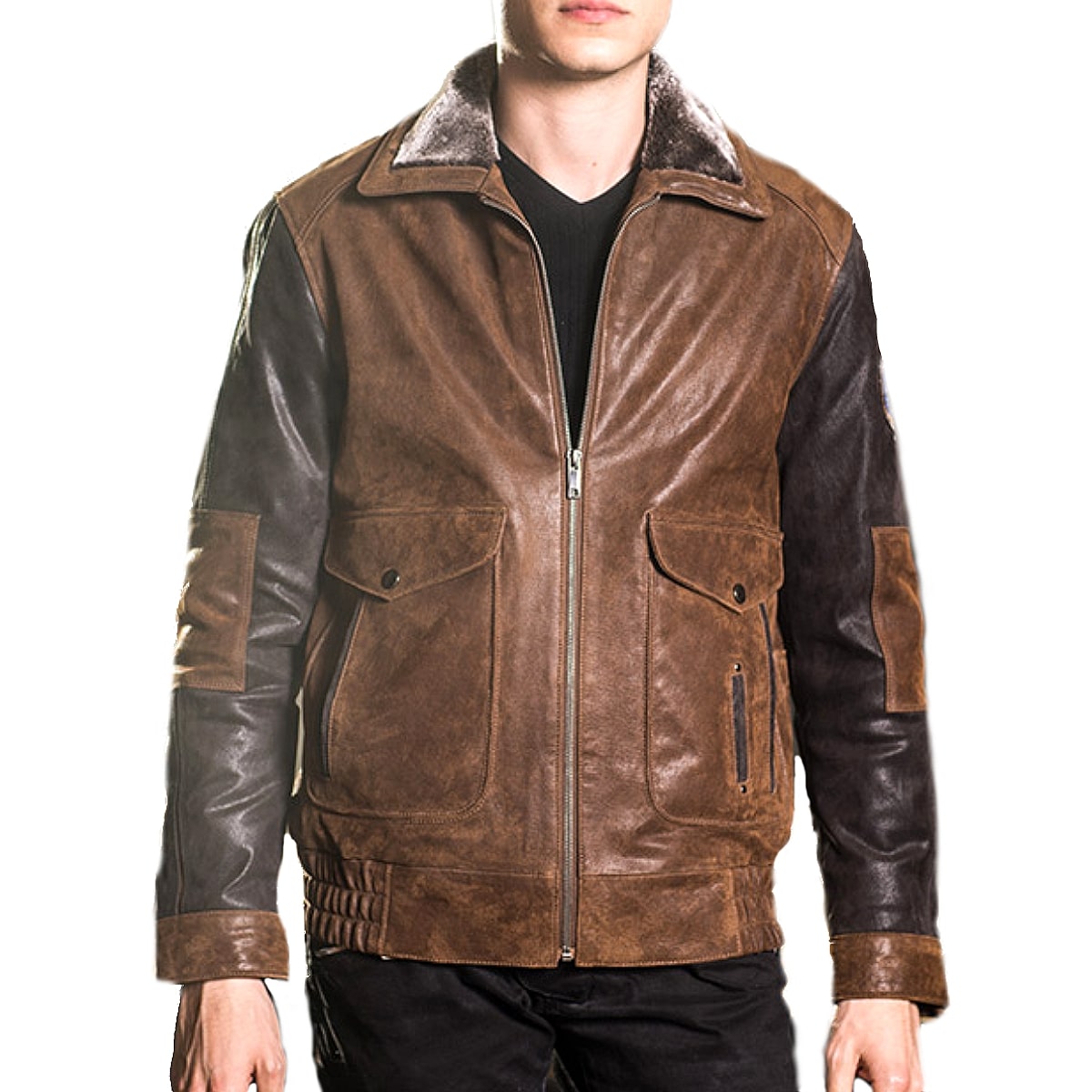 S9TCY! [Men's Air Force Vintage Pigskin Genuine Leather Jacket] Y GAtH[X re[W sbOXL WFjCU[WPbg! {v ؊v vW C_[X uE tFCNt@[ R[g AE^[ oCN!