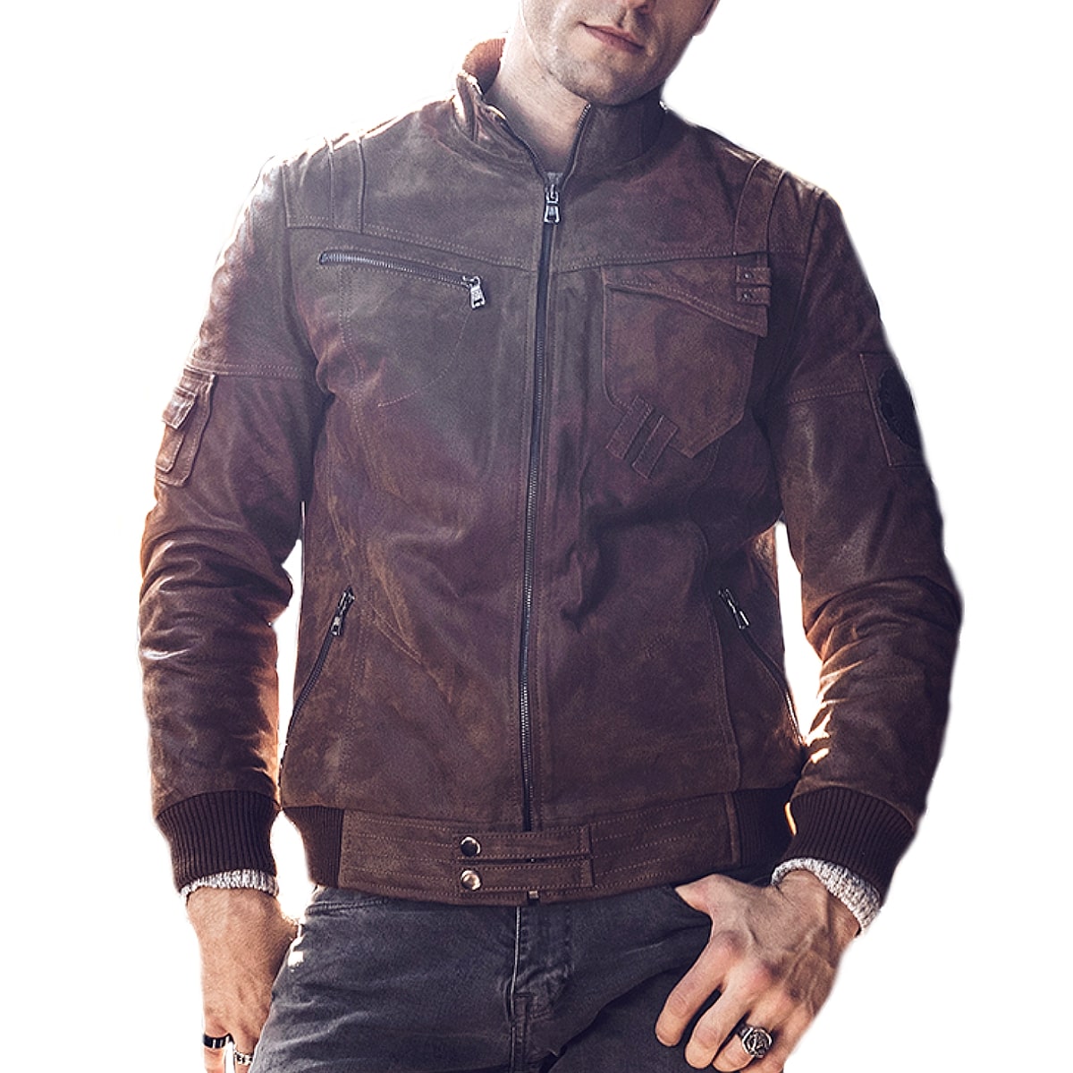 S2F! 10TCY! [Men's Pigskin Classic Genuine Leather Riders Jacket] Y sbOXL NVbN WFjCU[ C_[XWPbg! {v ؊v {o[WPbg tCgWPbg XG[h R[g AE^[ oCN!