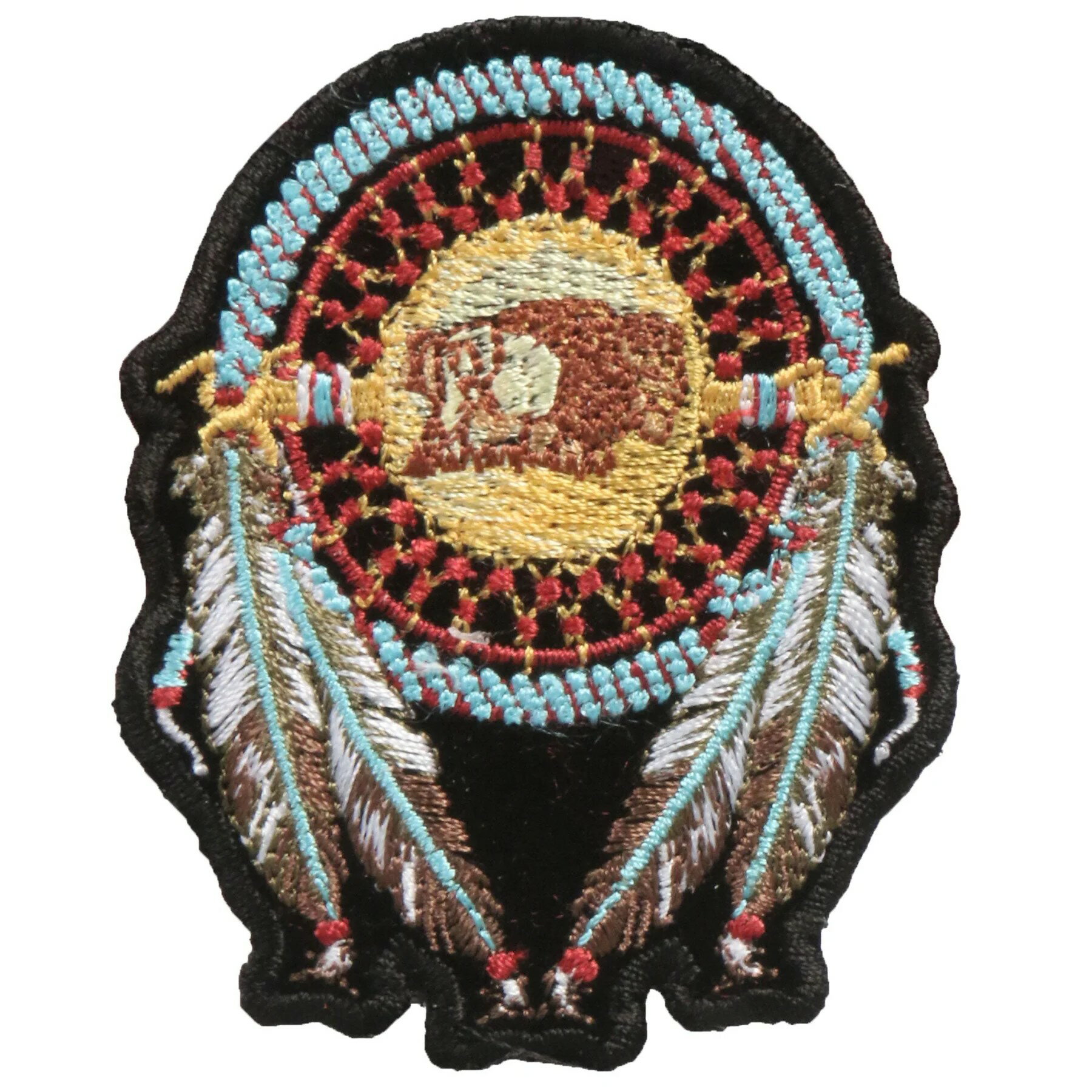 日本未発売! セール価格! ホットレザー 2サイズ!! [Dream Catcher Patch] ドリームキャッチャー ワッペン! パッチ 米国バイカー専門アパレルブランド ホットレザーから直輸入! ウェアのカスタムに! 布製 アイロン対応 サイズ小
