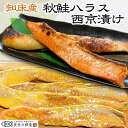 秋鮭ハラス西京漬け 北海道知床産 鮭 鮭ハラス 焼き魚 西京焼き 焼き魚 ご飯のお供 酒の肴 おつまみ お取り寄せグルメ