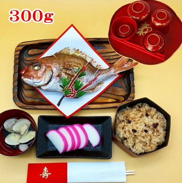 長谷川鮮魚店『お食い初め祝い鯛 料理&食器セット』