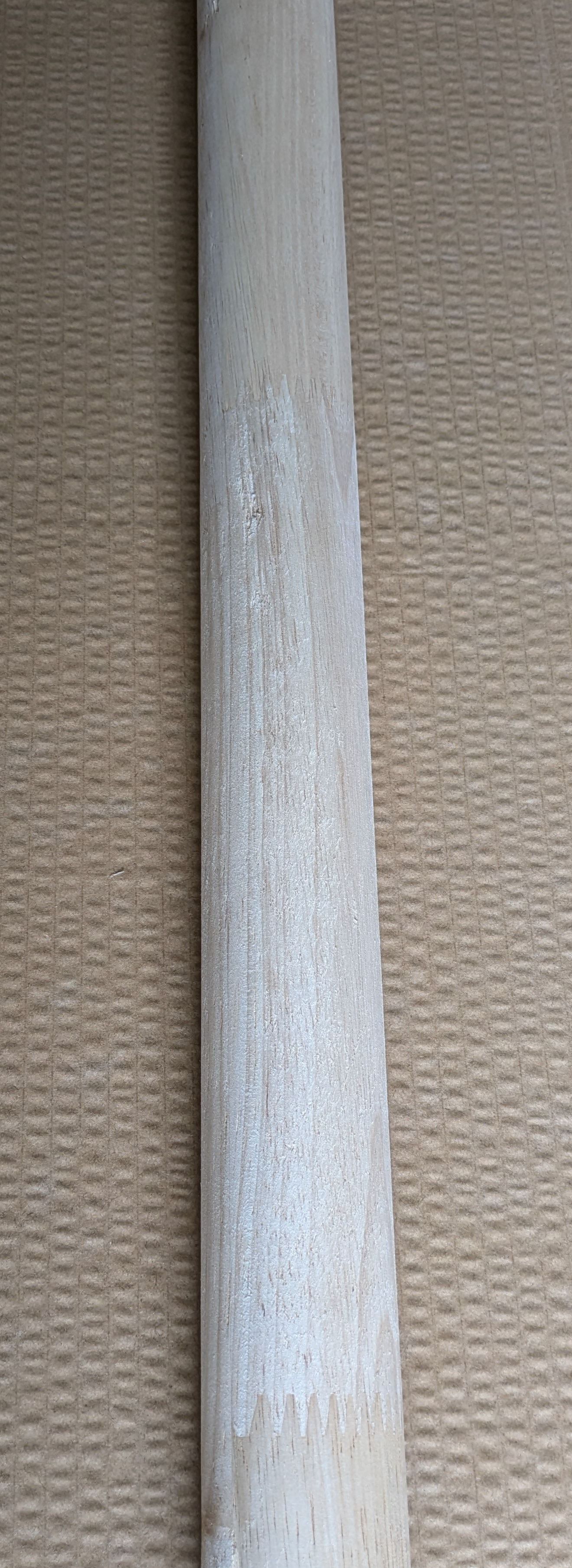 ラバーウッド　集成丸棒　約1000ミリ＊48丸　木材