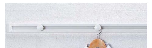 フック可動式 クールハンガー(2mセット) フック6個付き