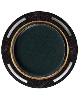 襖、ふすま用引手　鉄製　黒遠州透黒　 引き手　中か大サイズ　メール便可