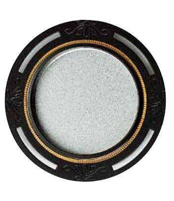 襖、ふすま用引手　鉄製　黒遠州透銀底　 引き手　中か大サイズ　メール便可