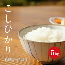 令和5年産 長野県 浅科産 こしひかり 1等米 白米 5kg