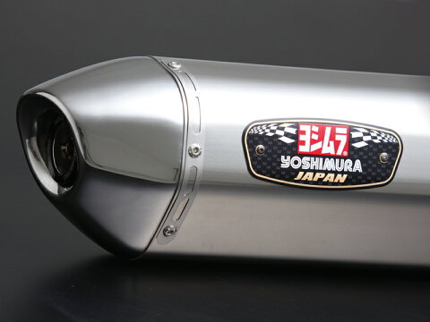 YOSHIMURA/ヨシムラ Slip-On R-77Jサイクロン EXPORT SPEC 政府認証 SSS （ステンレスカバー/ステンレスエンドタイプ） BANDIT1250/S ABS（07-）　、　1250F ABS（10-）(車両型式 EBL-GW72A / エンジン型式 W705) (品番 110-177-5V51 )