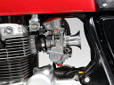 YOSHIMURA/ヨシムラ CB400FOUR (408cc: 74-77 /398cc: 76-77) 型式 CB400E (398cc) CB400FE (408cc) ヨシムラMIKUNI TMR-MJN28キャブレター DUAL STACK FUNNEL仕様 （付属ファンネル全長 : 45mm） (品番 768-441-8000 ）