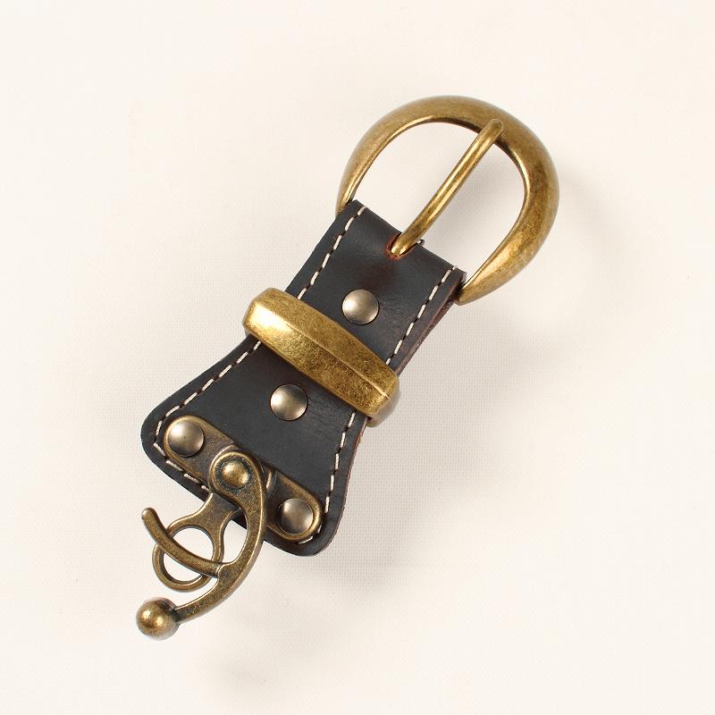 【デグナーWEB正規代理店】 SB-35IN用ワンタッチ金具バックル 牛革 ブラック ( SBP-3-BK )