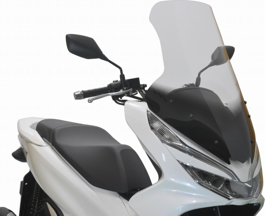 AF-ASAHI / 旭精器製作所 ロングスクリーン PCX/150/PCX HYBRID (2BJ-JF81/2BK-KF30/2AJ-JF84) (品番 PCX-03)