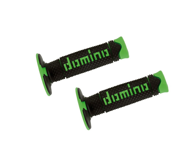 Rakuten - domino/ドミノ グリップ オフロードタイプ DSH ブラックXグリーン