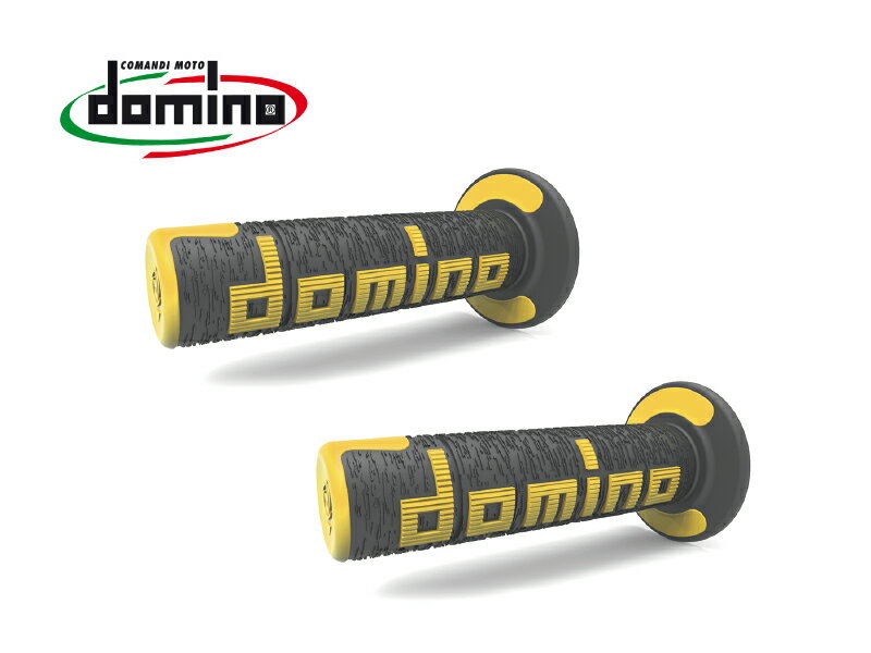 domino/ドミノ　グリップ オフロードA360 ブラック×イエロー　 (品番 A36041C4047)