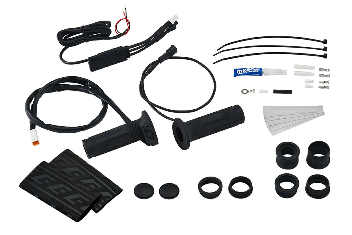 Rakuten - EFFEX/エフェックス グリップヒーター スイッチ一体型 φ22.2用 115/120/130mm (品番 EGH011)