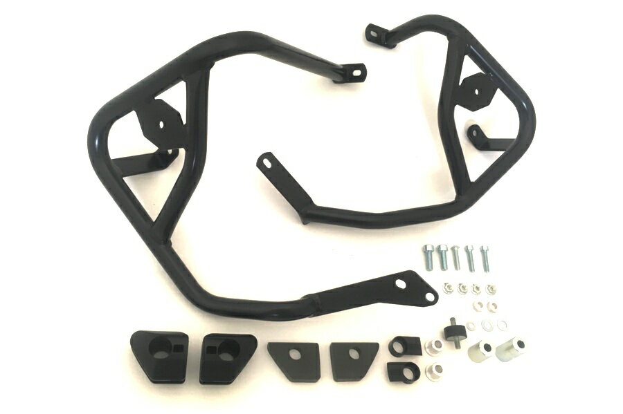 HEPCO-BECKER/ヘプコアンドベッカー エンジンガード ブラック パッド付 Z650RS 22-23/Z650 17-23 ( 5012527 00 01 )