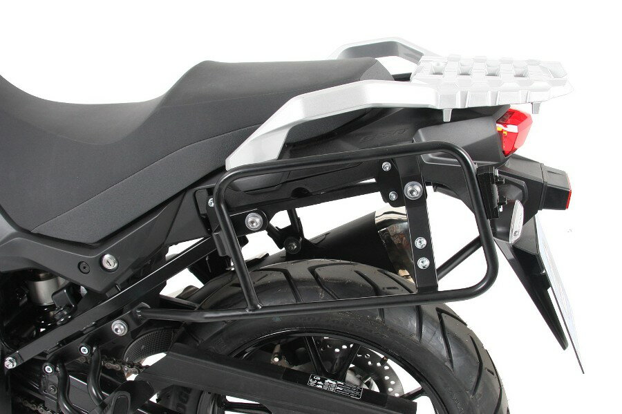 HEPCO-BECKER/ヘプコアンドベッカー サイドキャリア Lockit ブラック V-Strom650/XT 17-23 ( 6503534 00 01 )