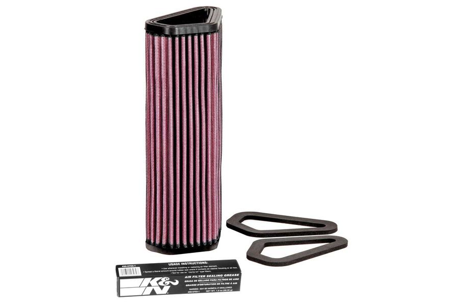 Rakuten - K&N/ケーアンドエヌ リプレイスメント Diavel 11-17 1098 S R 07-09 1198 S R 09-11 etc (品番 DU-1007)