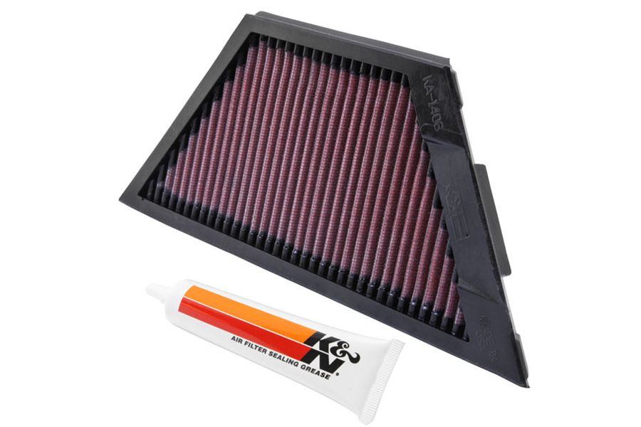 K&N/ケーアンドエヌ リプレイスメント ZZR1400 06-11 1400GTR 08-14 (品番 KA-1406)