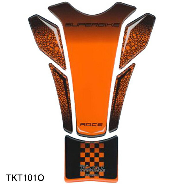 Rakuten - Keiti タンクパッド SUPERBIKE/オレンジ (品番 TKT101-O)