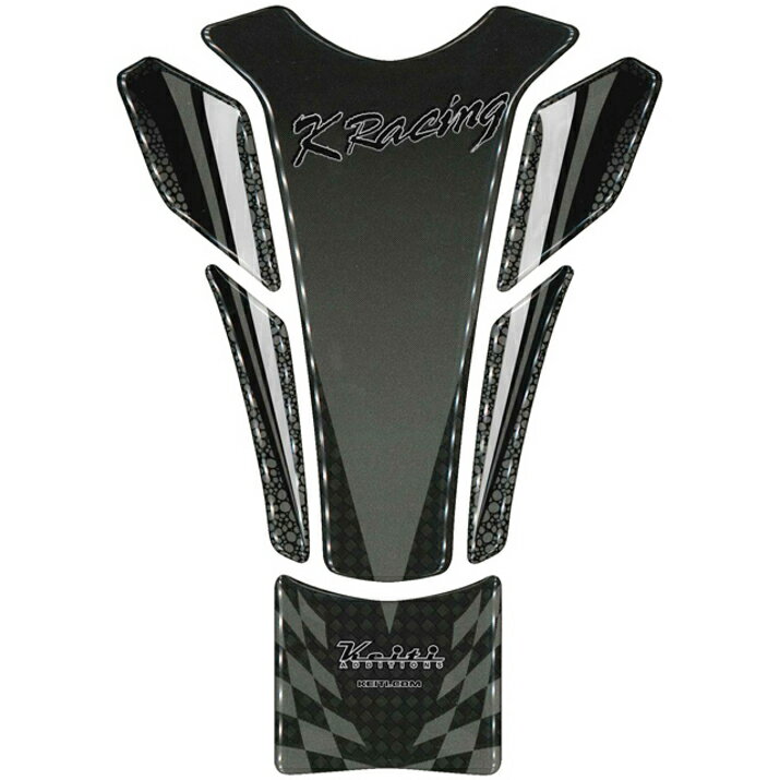 Keiti/ケイティ タンクパッド カワサキ K Racing Kawasaki /シルバー (品番 TKW507S)