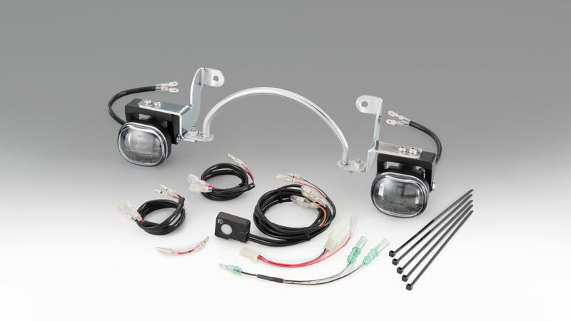 kijima/キジマ フォグランプKIT LED SUPERCUB110(JA44/JA59) スモール/クロームメッキ 205-6156A
