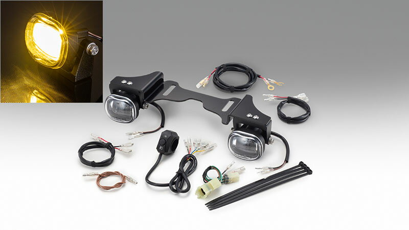 kijima/キジマ フォグランプKIT LED イエロー レブル1100 21y- 205-6160y